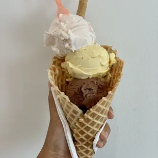 So good!!! Grapefruit, rum raisin, chocolate