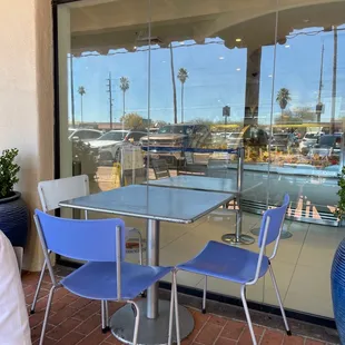 Seating outside