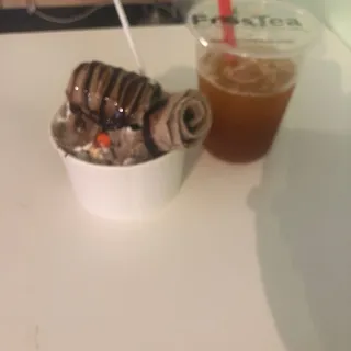 Fresh milk Ice-cream rolls