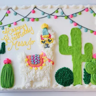 Frosted Artisan Bakery custom cake