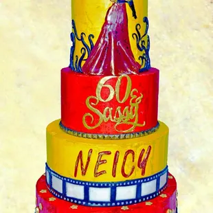 Hollywood Wedding Cake