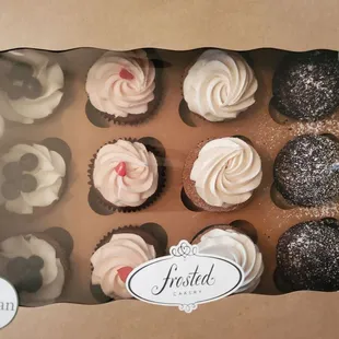 Scrumptious Vegan Cupcakes from Frosted Cakery.