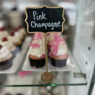Pink Champagne Cupcakes