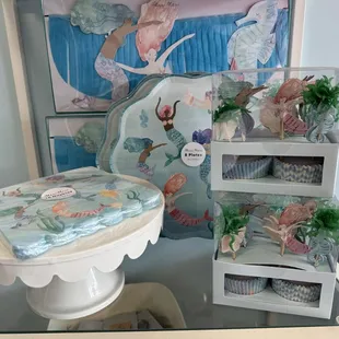 Cute mermaid theme