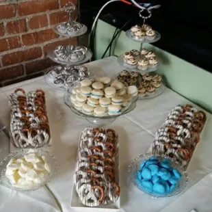 Simple yet elegant- enjoy a special dessert bar.