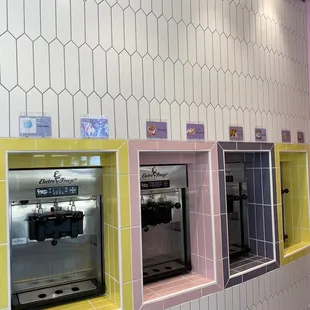 Flavors for frozen yogurt/restroom