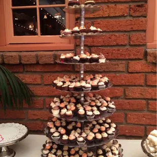 You can custom order cupcakes for your events, they're delicious bite sized mini cupcakes!