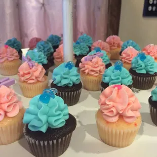 Gender reveal minis