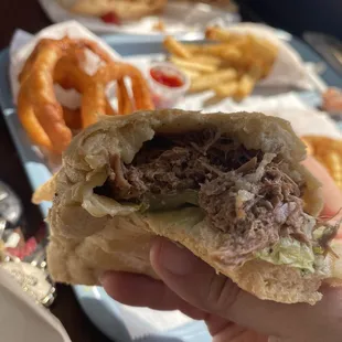 Roast beef poboy