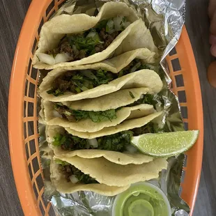 Tacos de asada