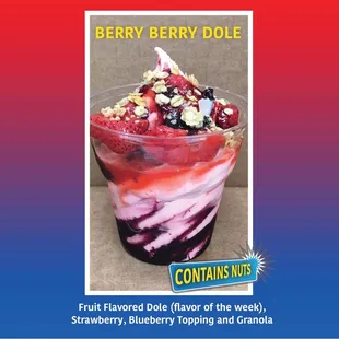 New This Season...Berry Berry Dole