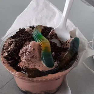 dirt sundae, 4$