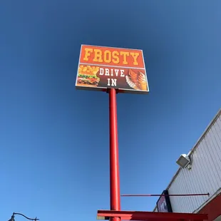 Frosty&apos;s drive in.