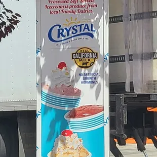 Milkshakes made with real milk