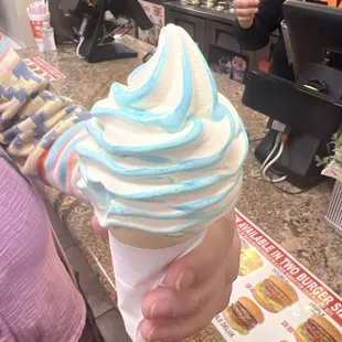 cotton candy ice cream good.