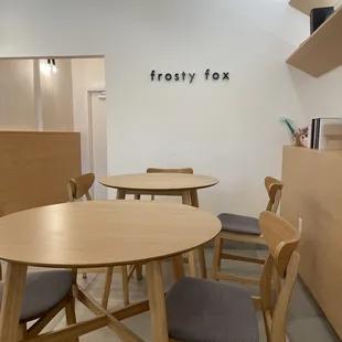 Seating and work space