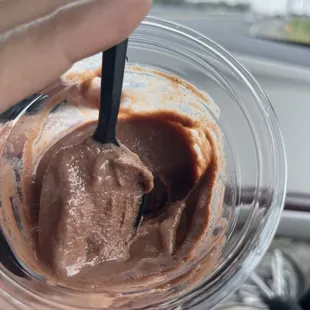 Chocolate "gelato"