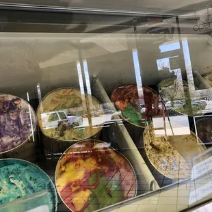 a variety of different flavors