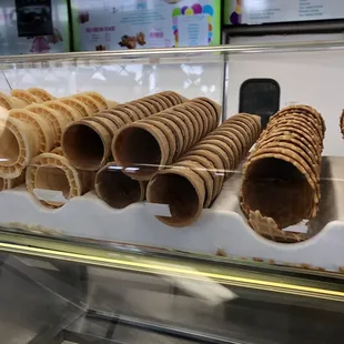 Waffles cones