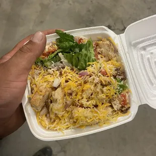 "Medium" Grilled Chicken Salad