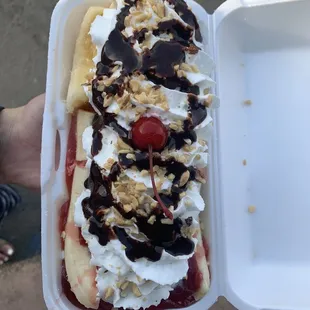 Banana split!