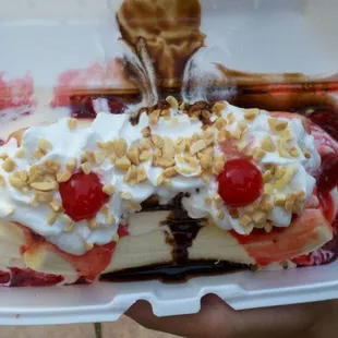 Banana split