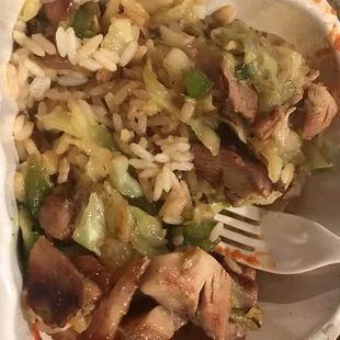 Chicken teriyaki bowl... Highly recommend