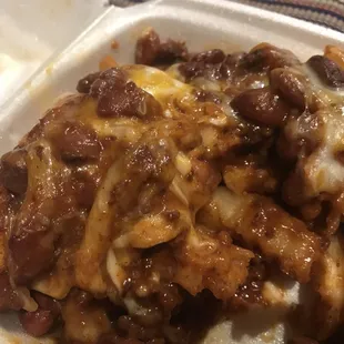 Chili cheese fries