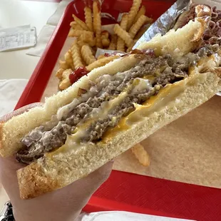 Philly Cheesesteak Sandwich Meal