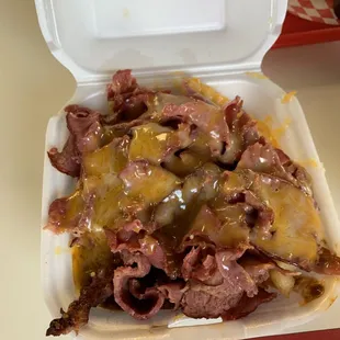 Pastrana chili cheese fries were pretty good