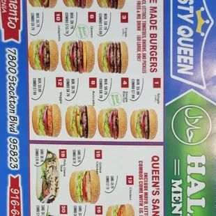HALAL MENU