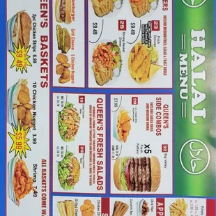 HALAL MENU