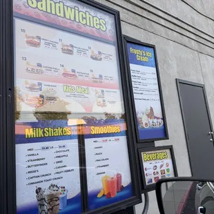 Drive Through Menu 10/24/23