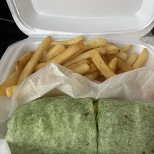 Shrimp wrap