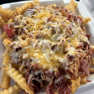 Pastrami fries
