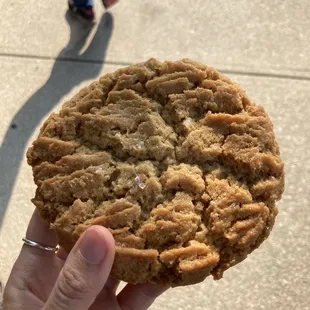 The most delicious peanut butter cookie.