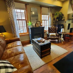 Seating by the pick up window