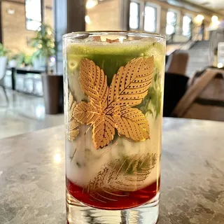 Floating Hibiscus Matcha