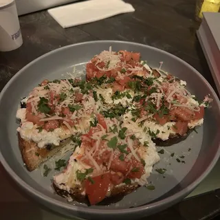 Burrata Bruschetta