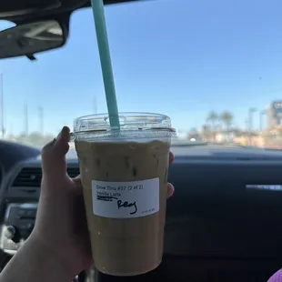 Vanilla Iced Latte