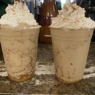 Pumpkin Frappe! Fall is frozen in time.