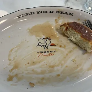 Empty plate!