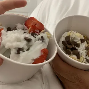 Frozen Yogurt Bowls