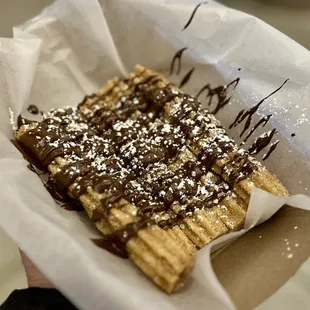 #3 Churros with Chocolate