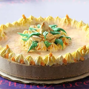 We offer ice cream pies that can be purchased by the slice or whole pie!   Endless Choices !!