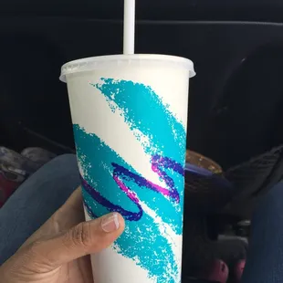 My delectable vanilla milkshake yummee!