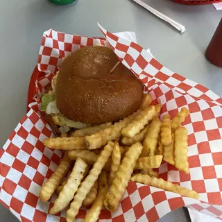 Double Cheese Burger Combo