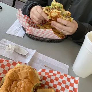 Charro Burger Combo