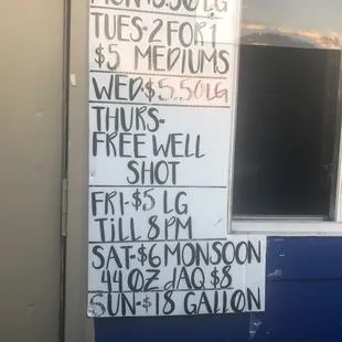 Specials