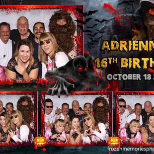 Adrienne's 16th Birthday. Thank you for having us